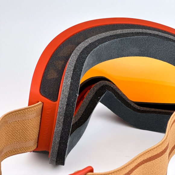 NEW Chloe CH0072S 003 Matte Rust Orange Multilayer Blue Zeiss Ski Mask CH 0072S - Picture 8 of 14